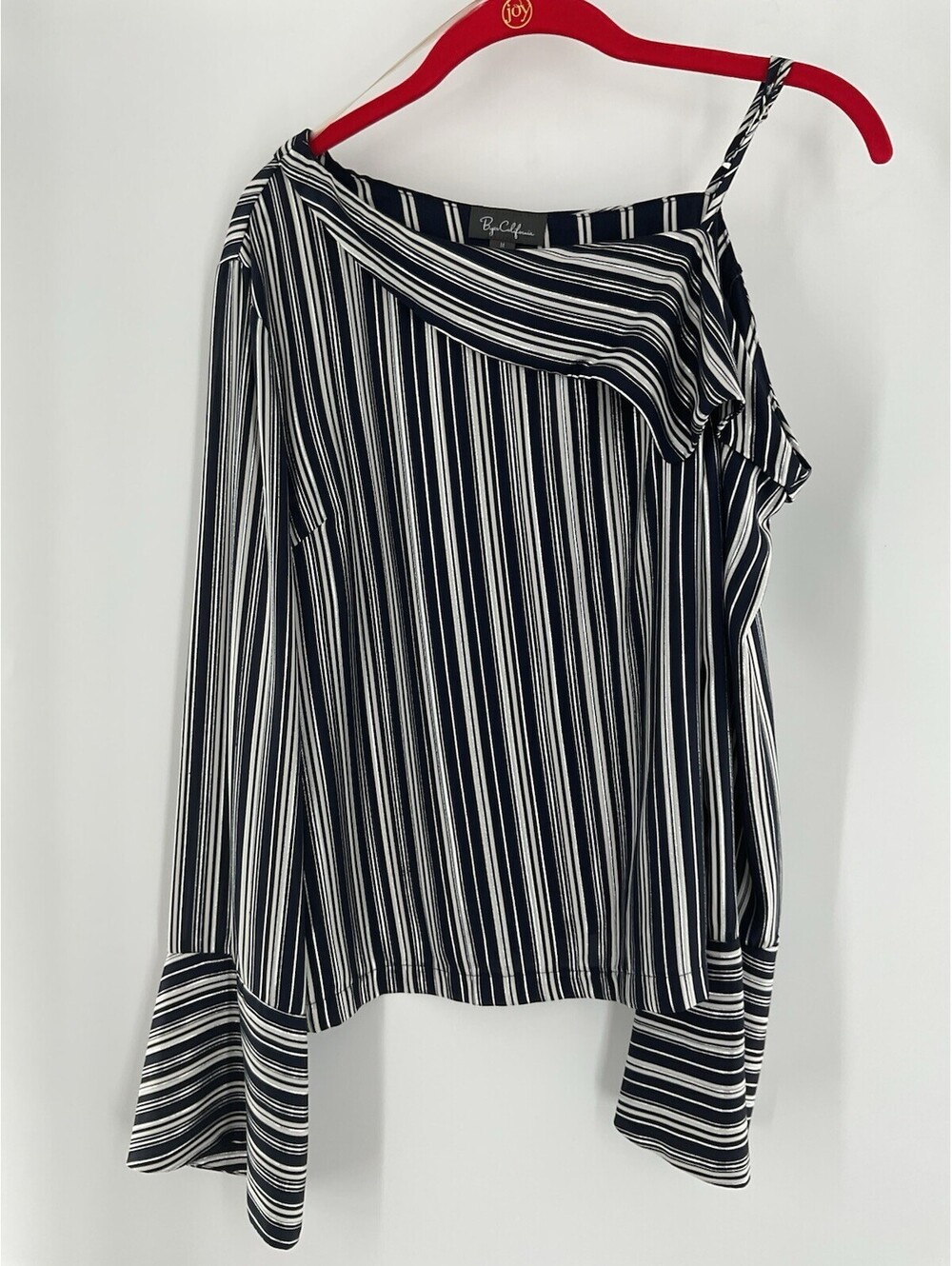Byer California Women’s Size Medium Striped Blouse NWT 126